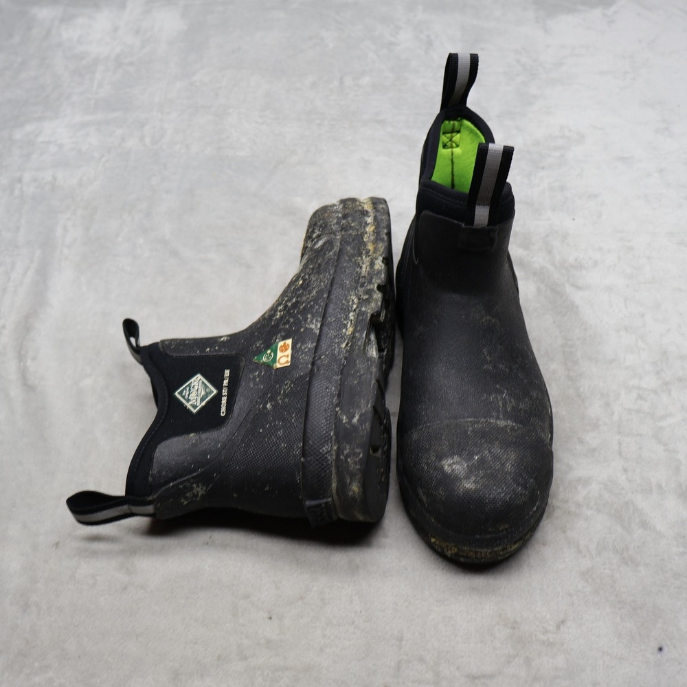 Muck Unisex M5 W6 Work Boots Black Classic Chealsea Waterproof Pull On 010021
